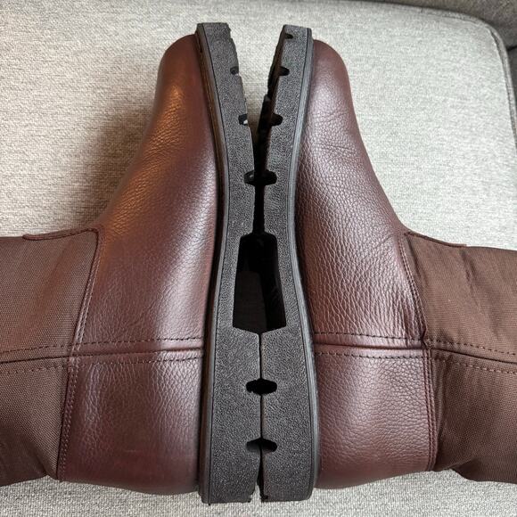 Georgia Boot Homeland Waterproof Wellington Work Boot Brown Men's Sz 13 - Picture 12 of 15